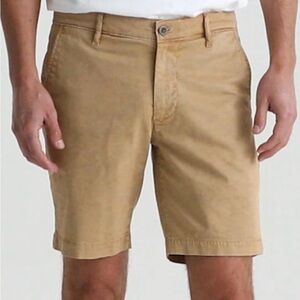 Adriano Goldschmied AG The Wanderer Short Slim Trouser Khaki Shorts Beige 34R